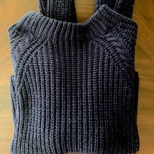 Nordstrom’s Cotton Emporium Navy Blue Sweater